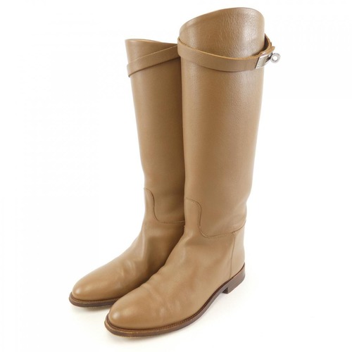 エルメス HERMES ムートン スエード ロングブーツ ベージュ エルメス HERMES ムートン スエード ロングブーツ ベージュ