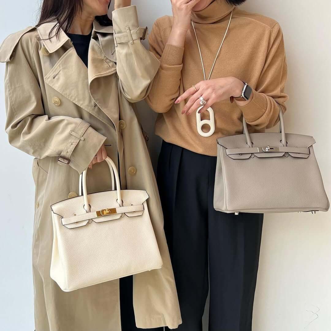 エルメスのバーキンを持った女性たち