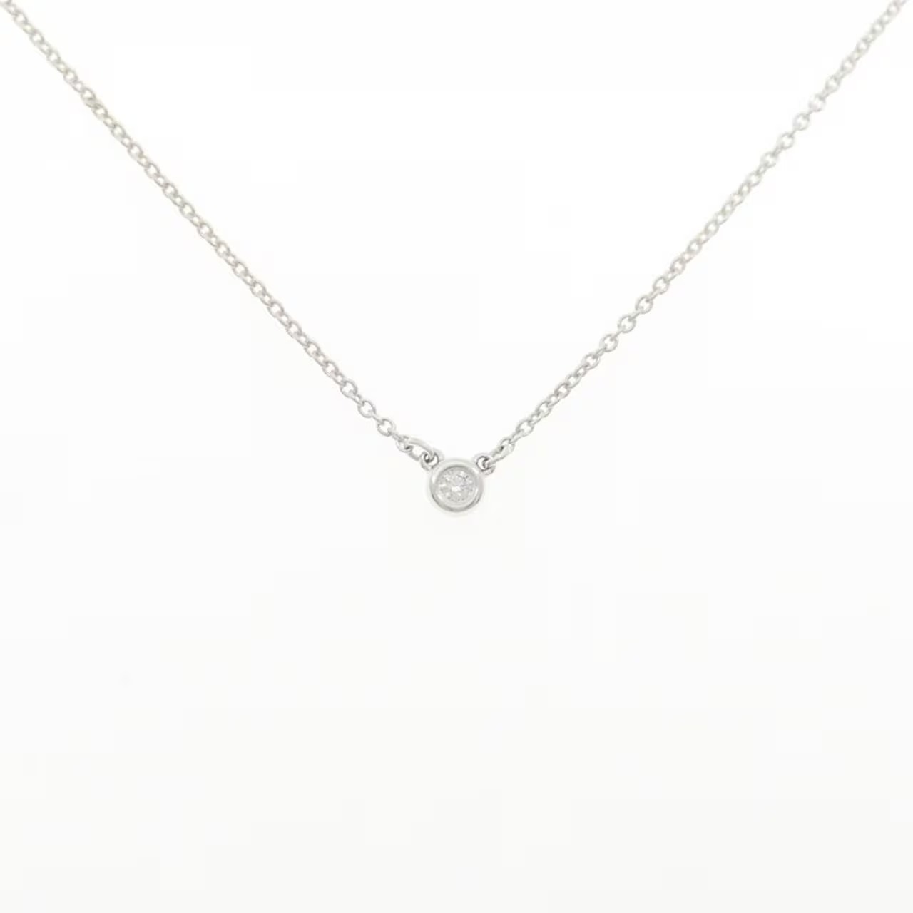 ティファニーのバイ ザ ヤード ネックレス