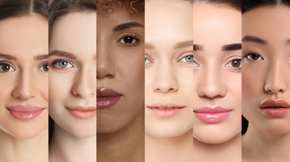 さまざまな人種の女性