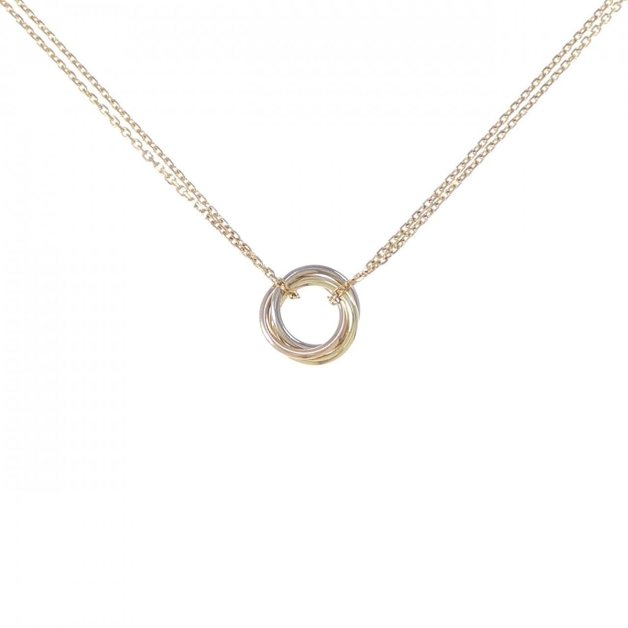 カルティエのトリニティ ネックレス