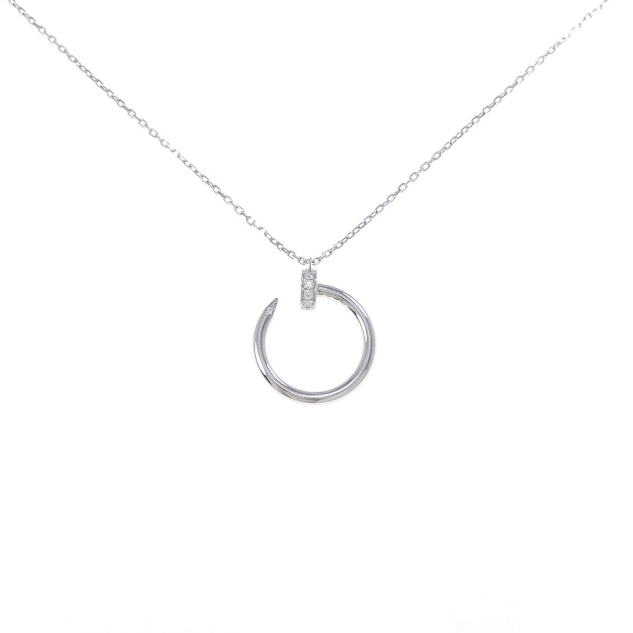 カルティエのジュスト アン クル ネックレス