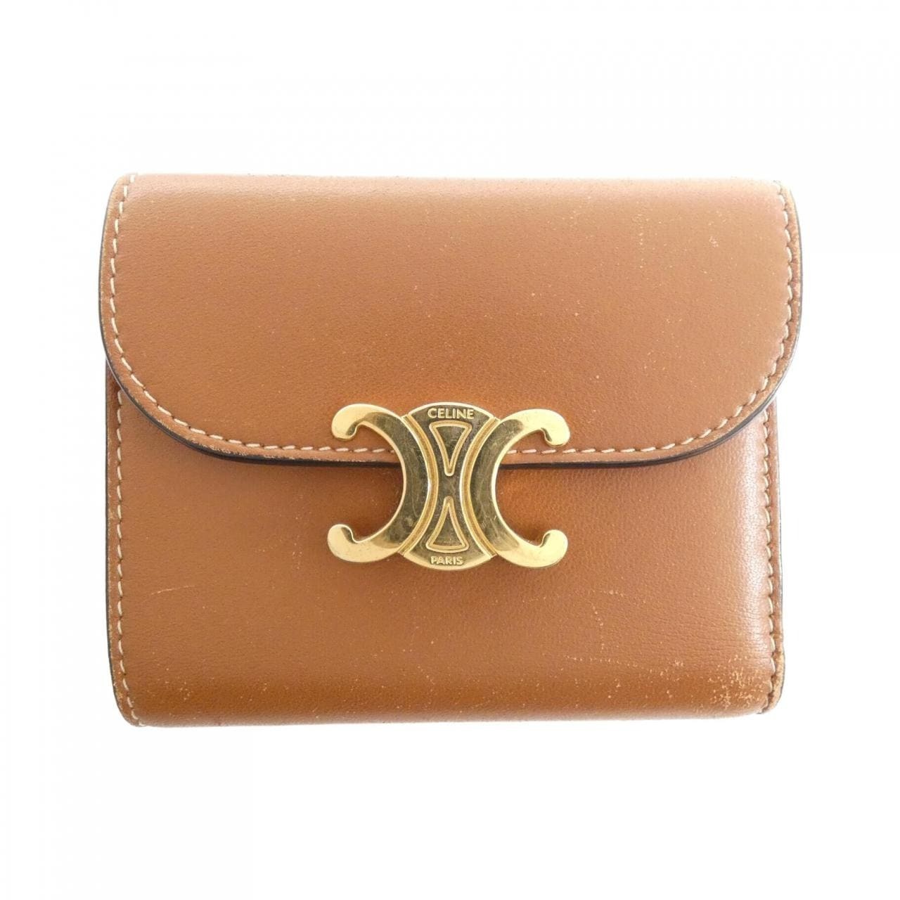 セリーヌのスモールフラップウォレット トリオンフ