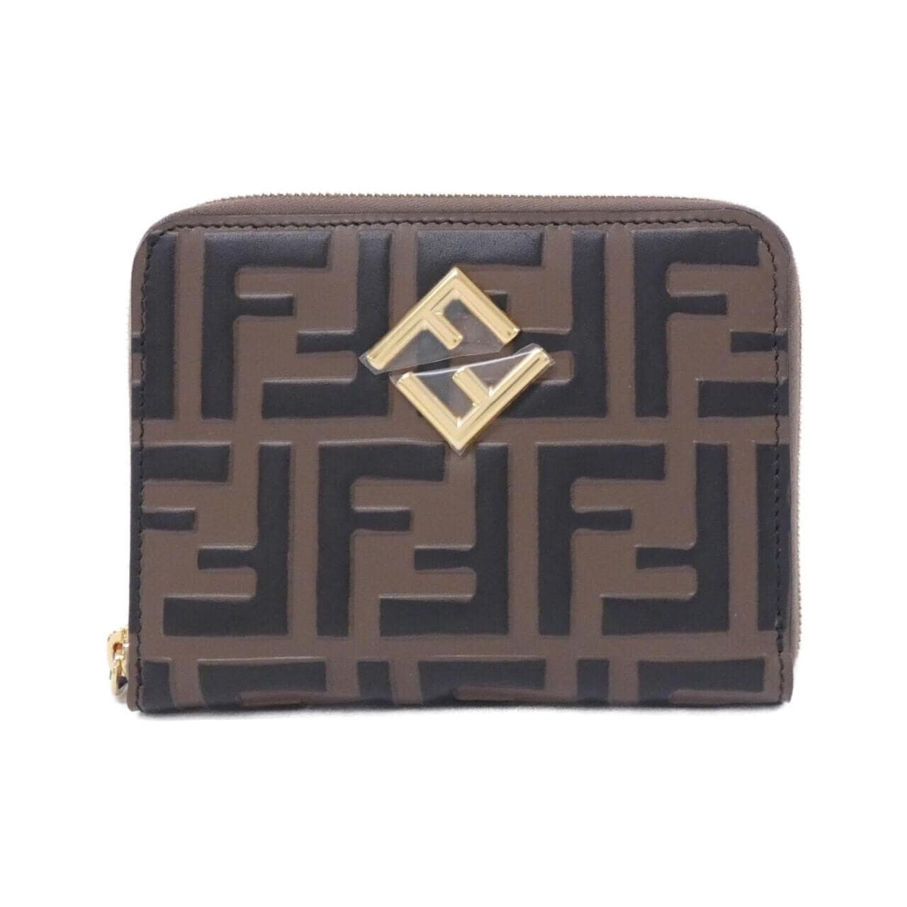 フェンディのFFダイヤモンド ジップアラウンド財布