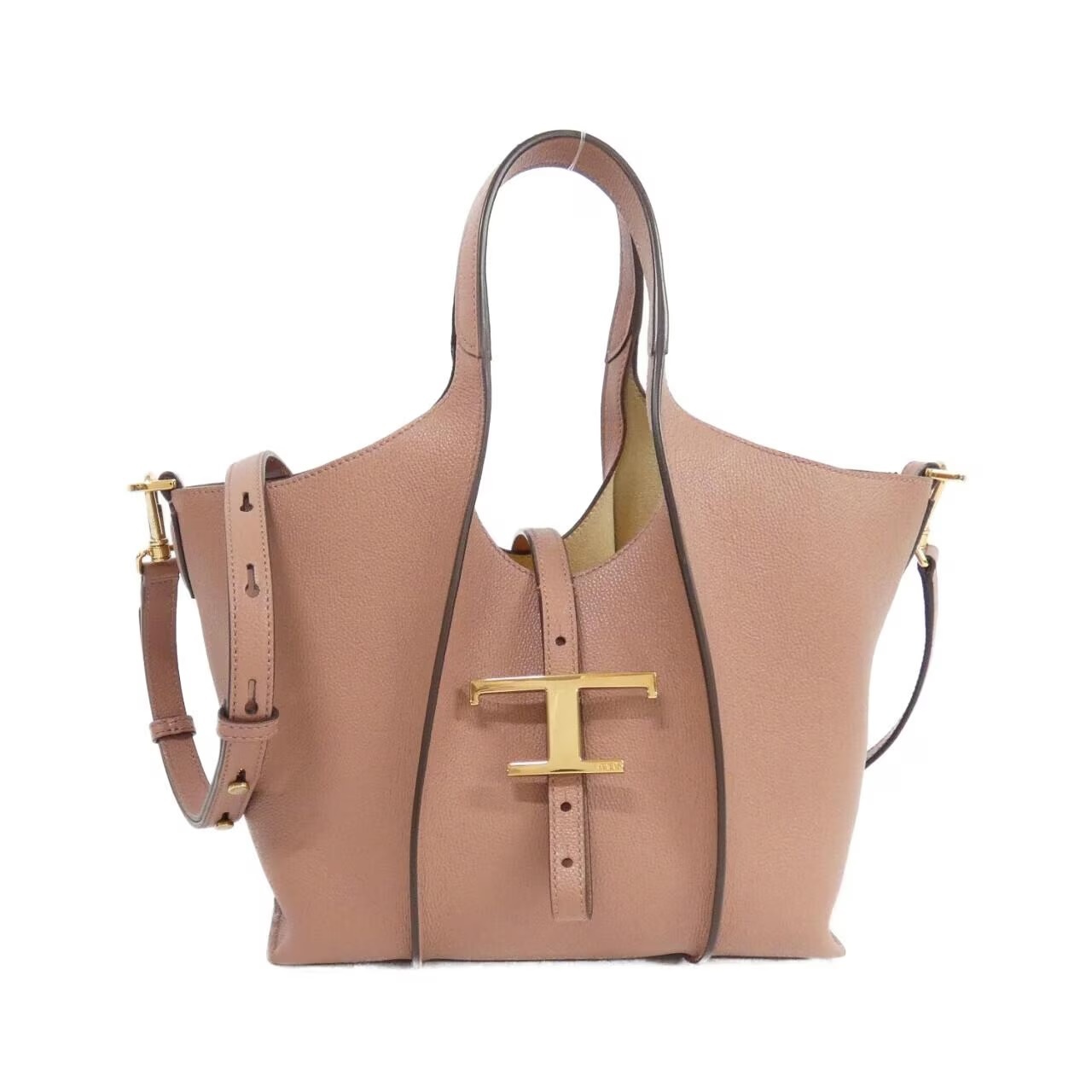 トッズのピンクのTタイムレスショッピングバッグ