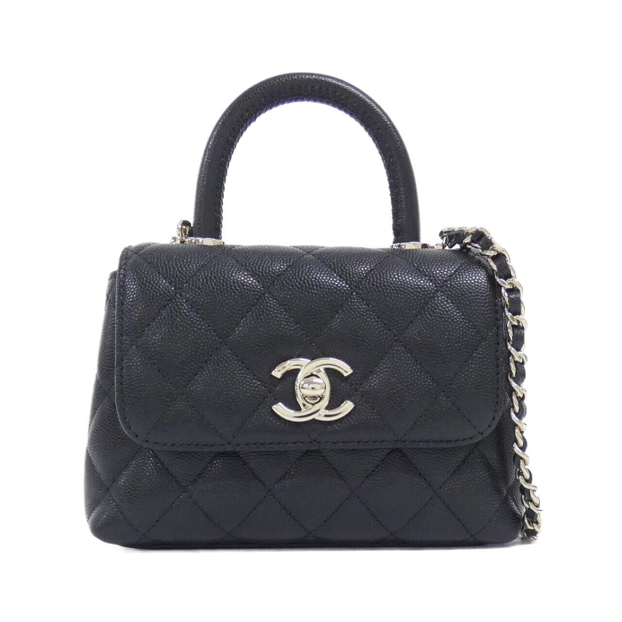 シャネルのココハンドルチェーンクラッチ