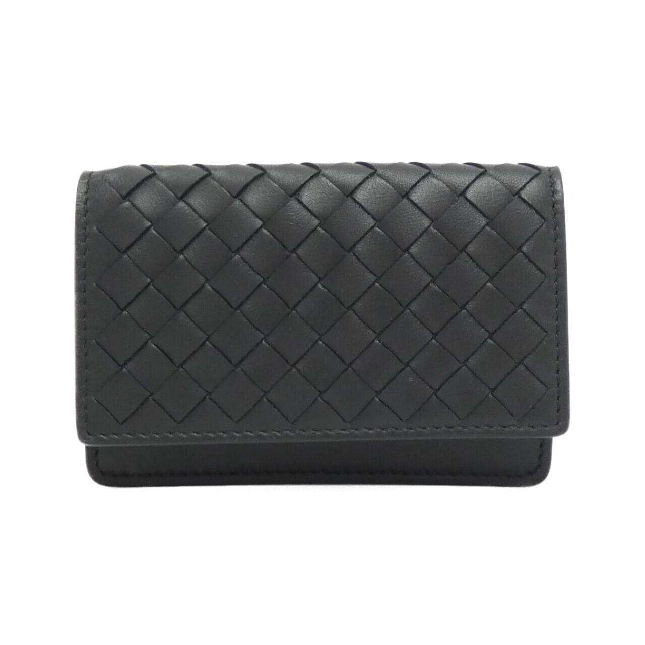 ボッテガ・ヴェネタのブラックのカードケース