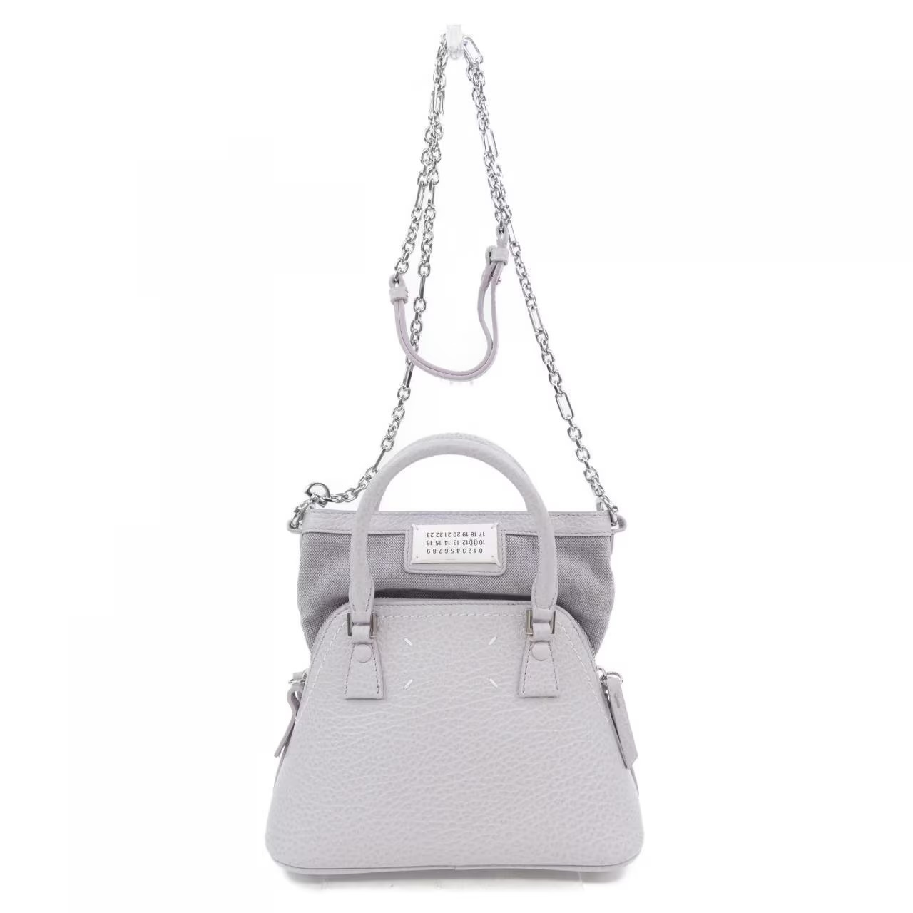 マルジェラのグレーの5ACバッグ