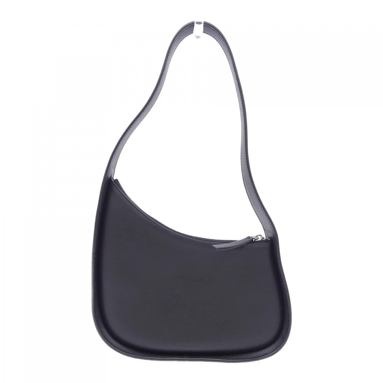 ザ・ロウの黒のハーフムーンバッグ