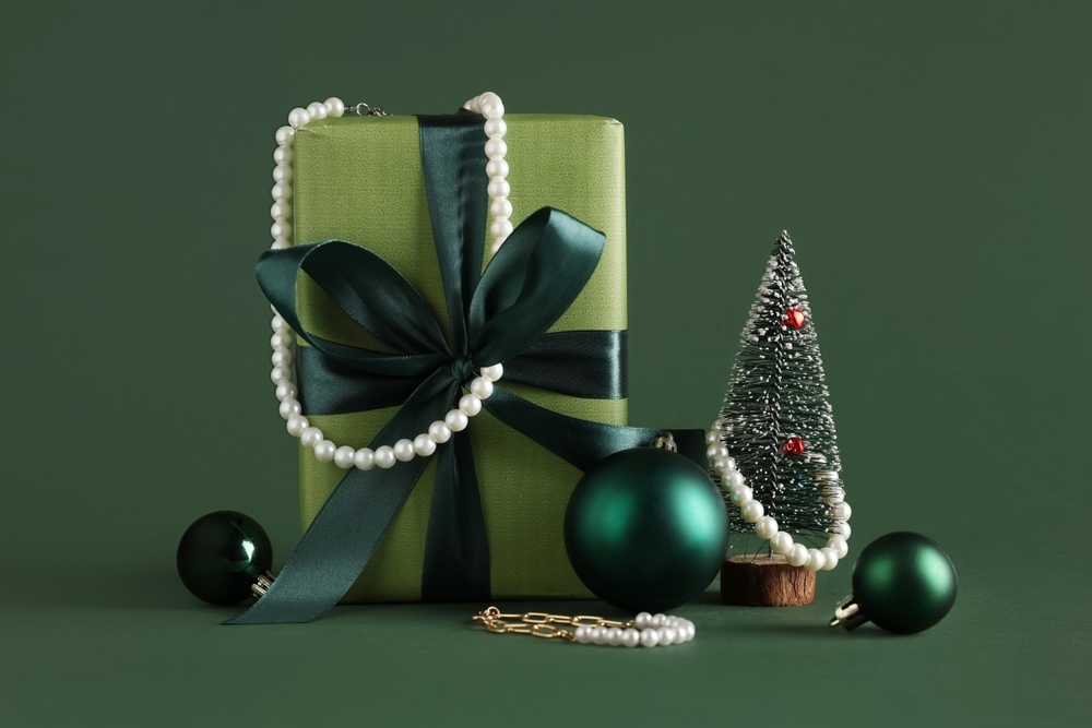 クリスマスの飾りとプレゼント
