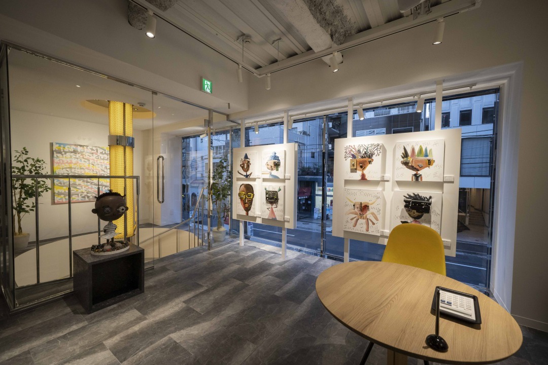 KOMEHYO AOYAMAの店内の様子