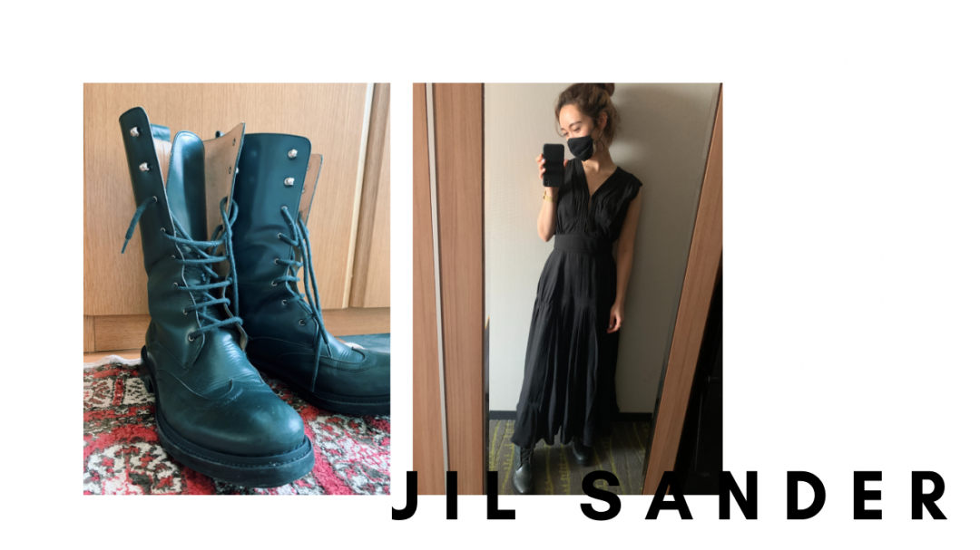 JILSANDERのカラーブーツ