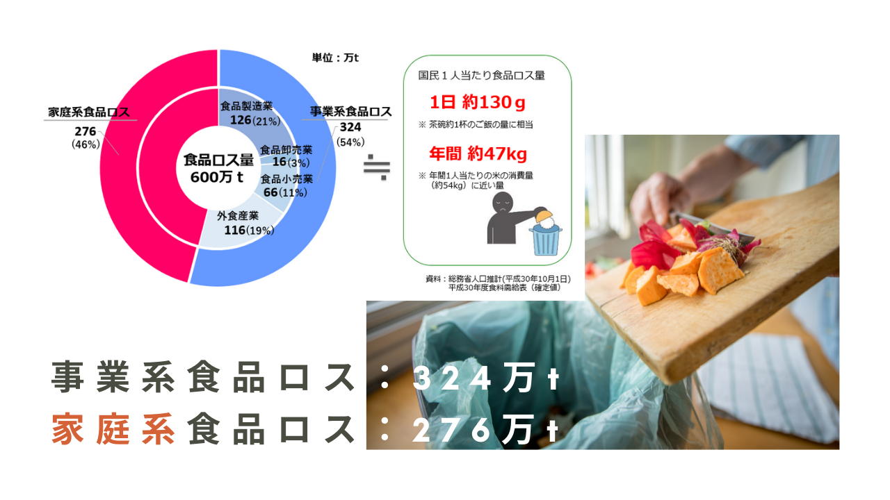 食品ロス円グラフ