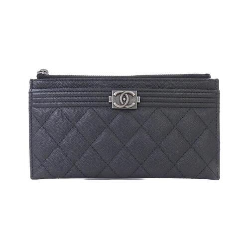 【希少☆定番デザインで人気☆】CHANEL ミニ財布 BOYCHANEL CHANEL BOY CHANEL(シャネル ボーイ シャネル) 折りたたみ財布